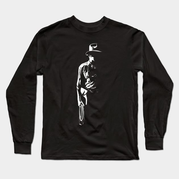 A Design Fit For An Adventurer Long Sleeve T-Shirt by Shattered Star Products